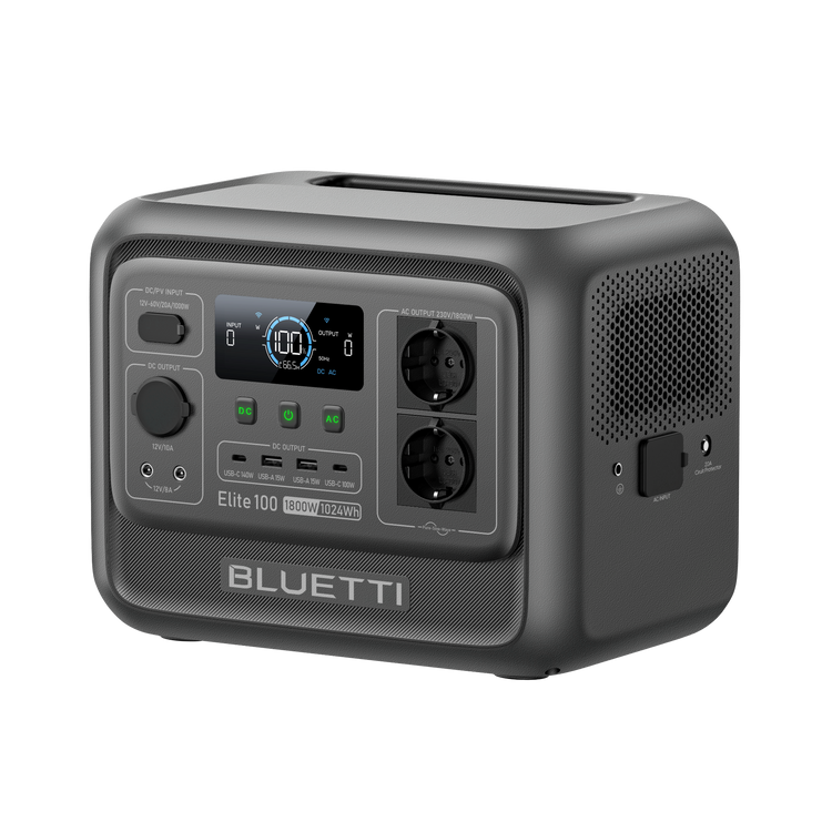 BLUETTI Elite 100 V2 Портативна Електростанція | 1800 Вт 1024 Вт·год