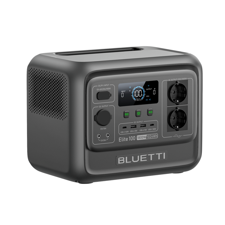 BLUETTI Elite 100 V2 Портативна Електростанція | 1800 Вт 1024 Вт·год