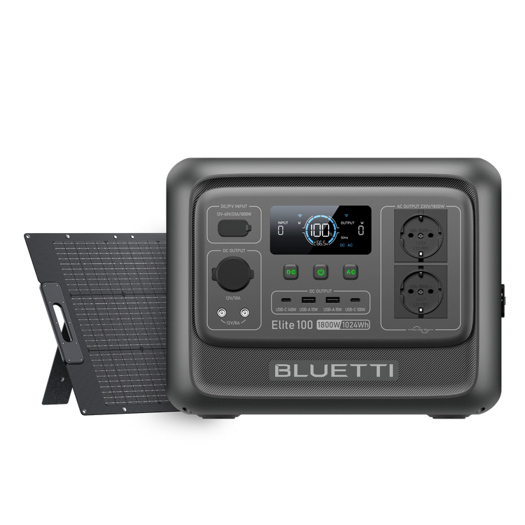 BLUETTI Elite 100 V2 Портативна Електростанція | 1800 Вт 1024 Вт·год
