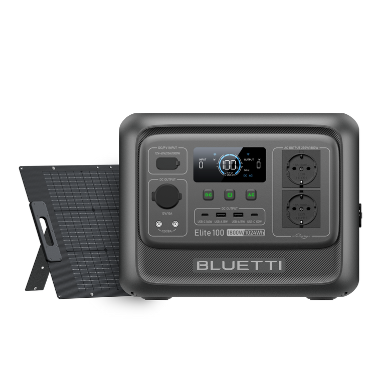 BLUETTI Elite 100 V2 Портативна Електростанція | 1800 Вт 1024 Вт·год