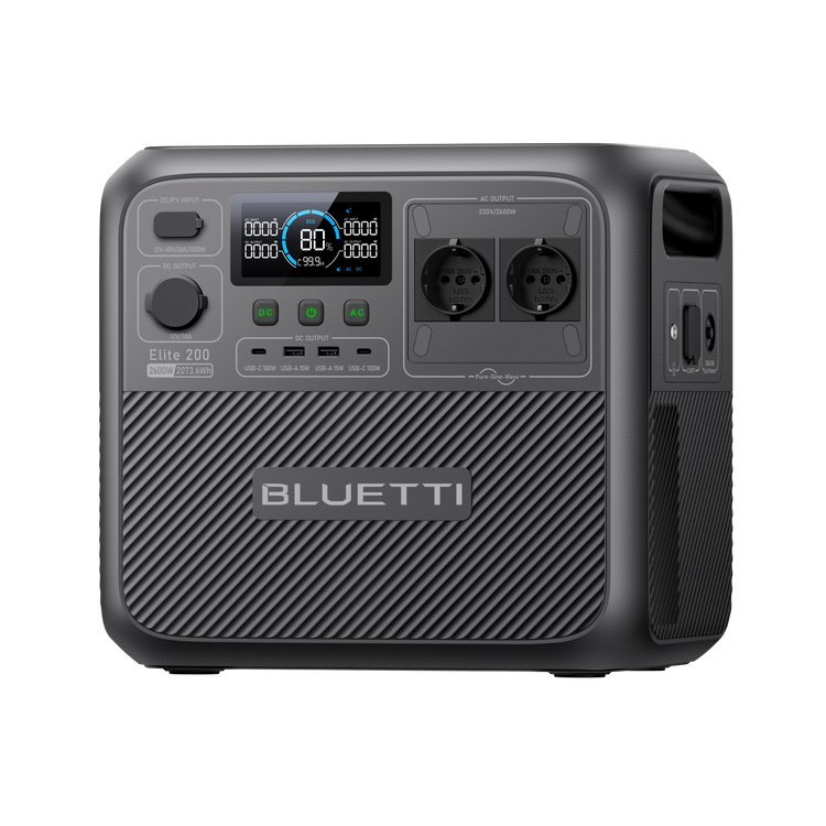 BLUETTI Elite 200 V2 Портативна Електростанція | 2600 Вт 2073,6 Вт·год