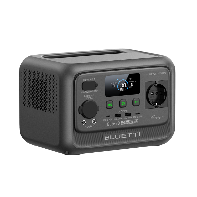BLUETTI Elite 30 V2 Портативна Електростанція | 600 Вт 288 Вт·год