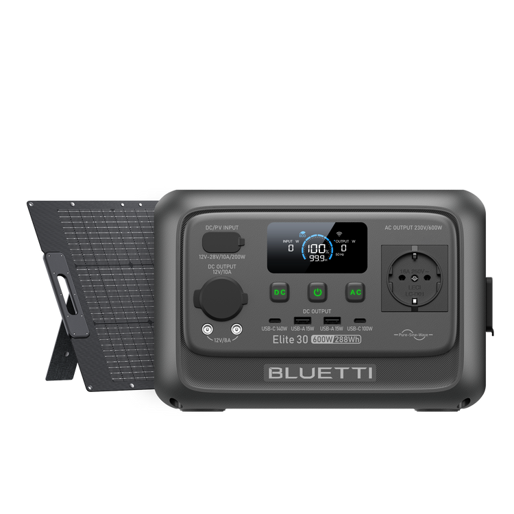BLUETTI Elite 30 V2 Портативна Електростанція | 600 Вт 288 Вт·год