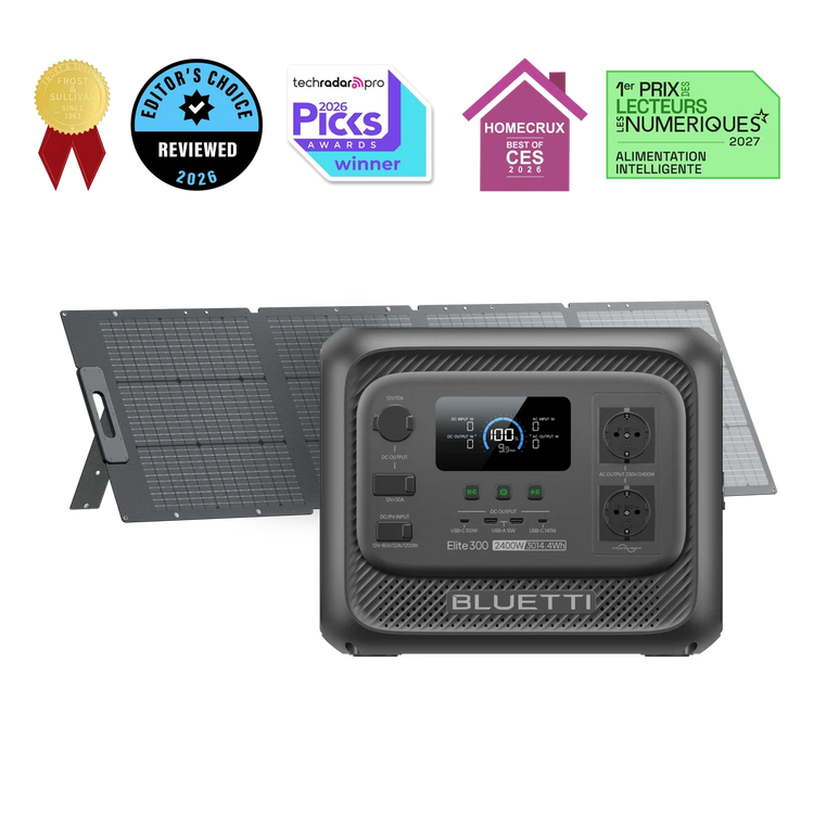 BLUETTI Elite 300 Портативна Електростанція | 2400 Вт 3014,4 Вт·год