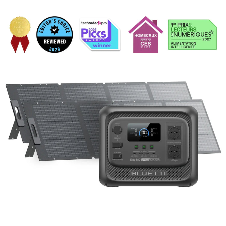 BLUETTI Elite 300 Портативна Електростанція | 2400 Вт 3014,4 Вт·год