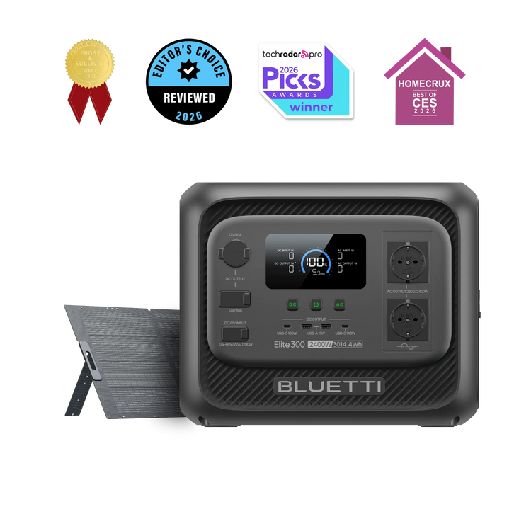 BLUETTI Elite 300 Портативна Електростанція | 2400 Вт 3014,4 Вт·год